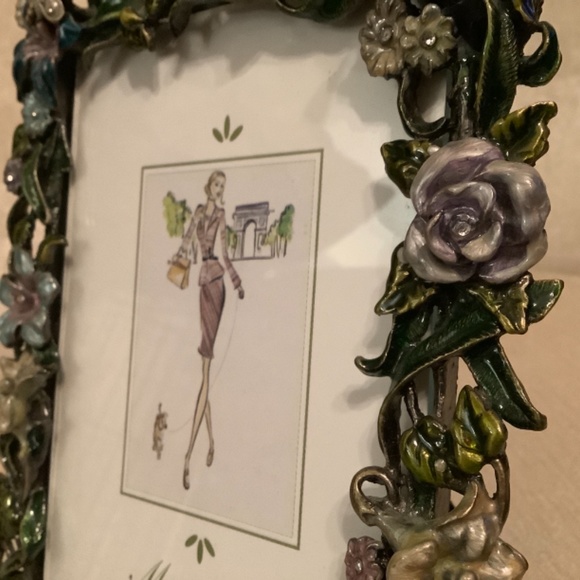 Vintage Pewter Frame - holds 4x6 photos - Picture 6 of 6